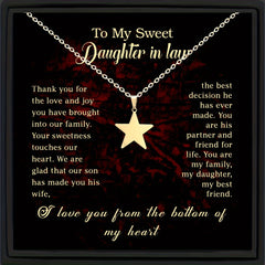 Girl's Stars Necklace Lucky Symbol Good Blessing Jewelry Romantic Daily Wear