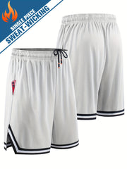 Men's Fast Drying Sports Shorts for Running Basketball Training