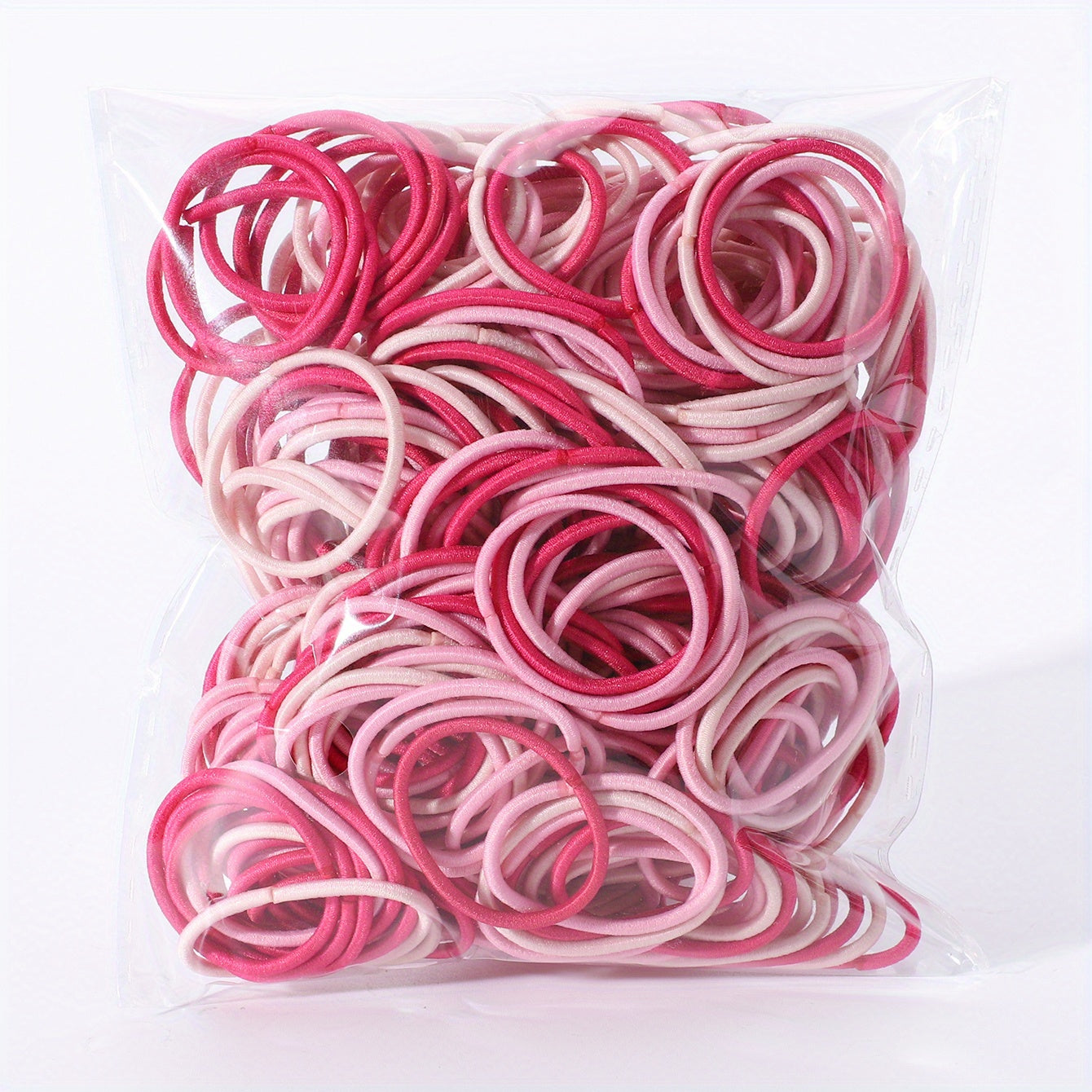 100pcs Colorful Candy Elastic Hair Ties for Girls