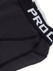 4pcs Men's Compression Boxers Quick Dry for Sports Gym