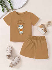 Toddler Lucky Dragon T-shirt & Shorts Set