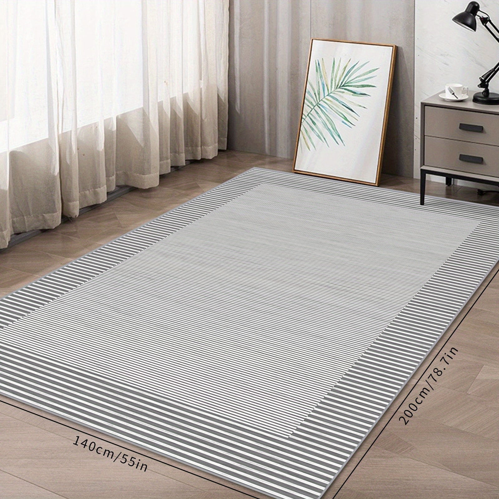 Modern Area Rug Nordic Carpet Living Room Rug Sofa Tea Table Carpet