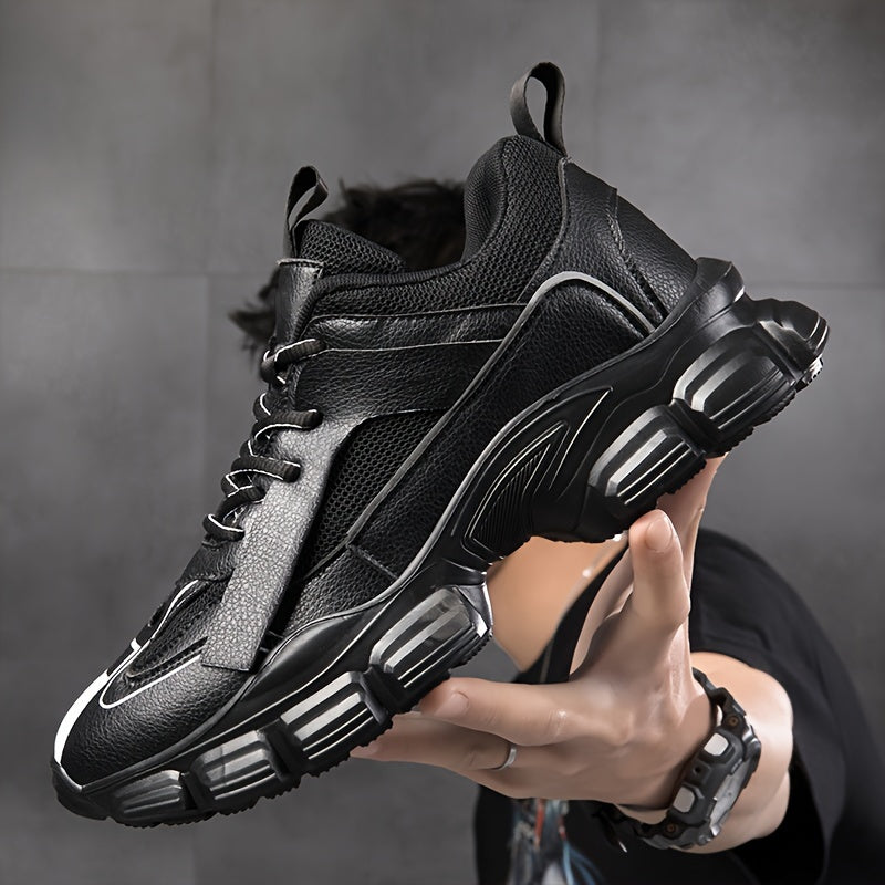 Men's Comfy Non Slip Running Shoes Shock Absorption Sneakers