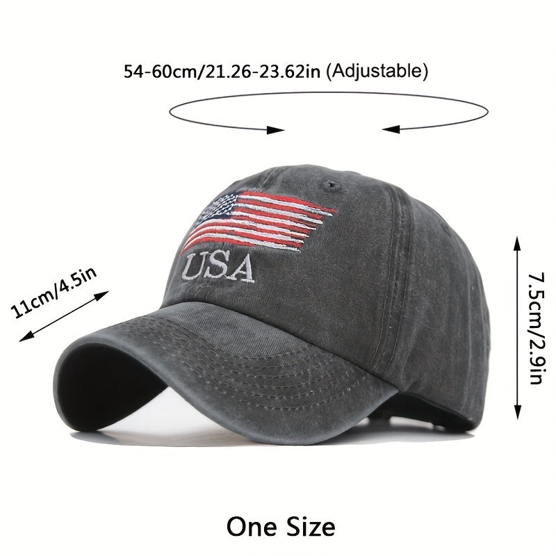 Flag Embroidery Men Baseball Cap Women Sport Male Snapback Hat