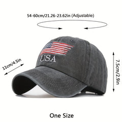 Flag Embroidery Men Baseball Cap Women Sport Male Snapback Hat