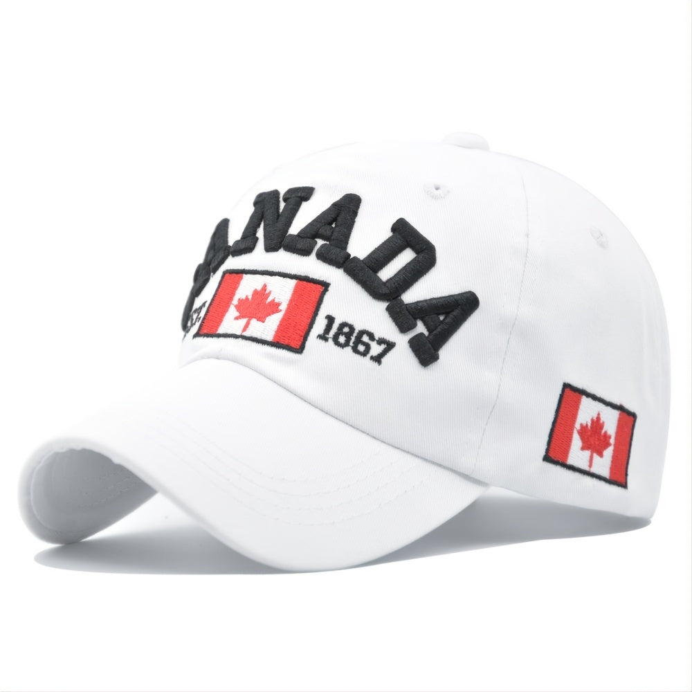 Wildly Letter CANADA Baseball Cap Men's And Women's Canada Baseball Cap