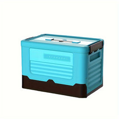 1pc Plastic Folding Storage Box Car Trunk Storage Box