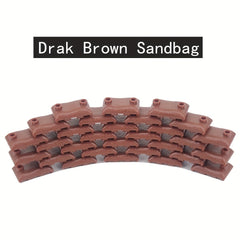 Sandbag Building Block Toy Multifunctional Sandbag Building Scene Accessories