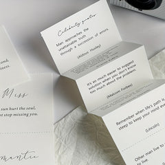Note Paper Poetry's Tearable Journal Decorative Material Paper 5 Sheets