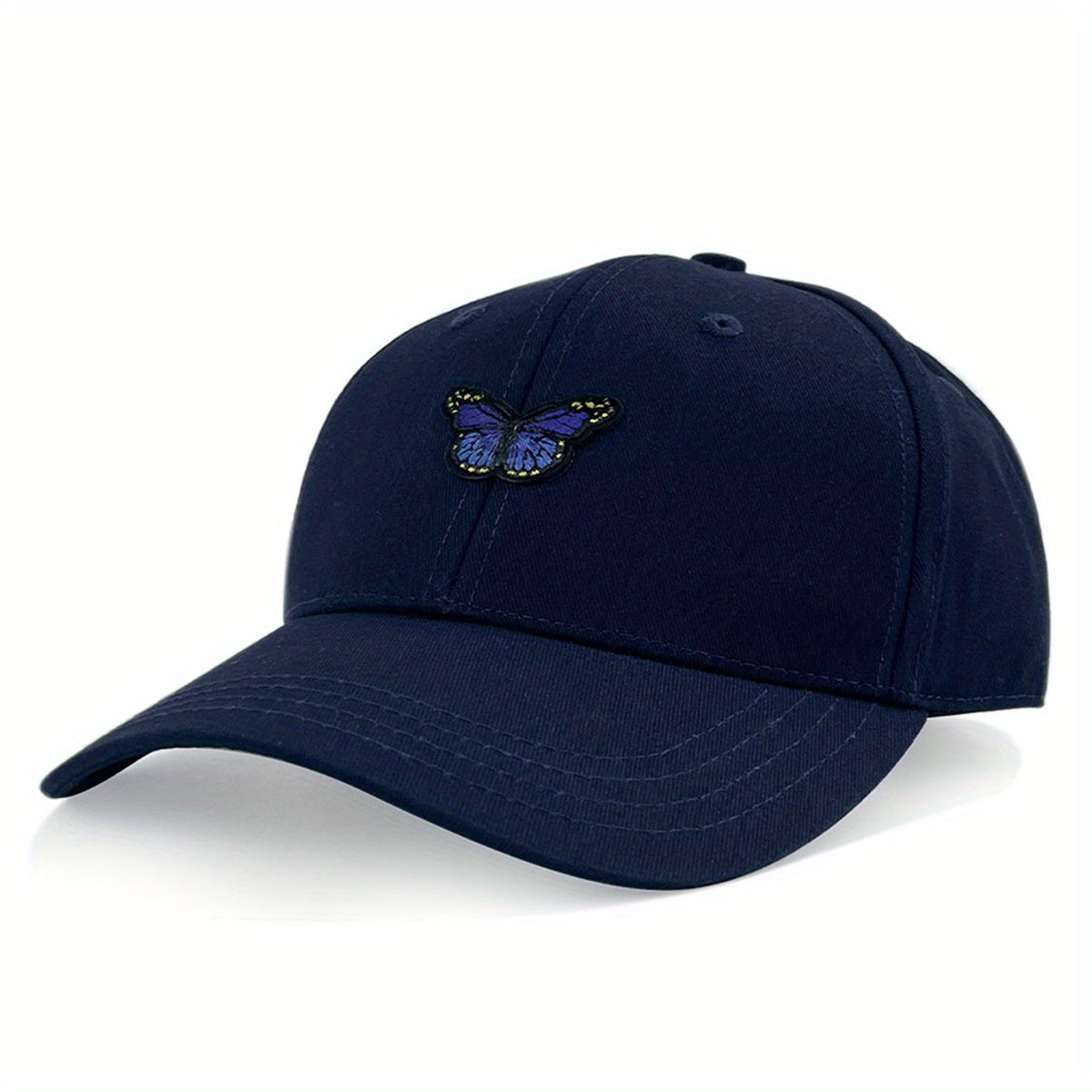 Butterfly Embroidery Patch Baseball Cap Candy Dad Hats Adjustable
