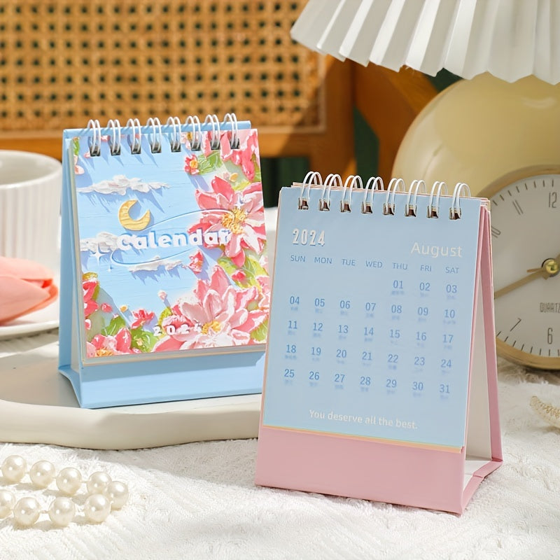 Landscape Desktop Small Desk Calendar Student Schedule Planner