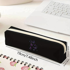 Large Capacity Pencil Case Zippered Student Pen Case School Supplies