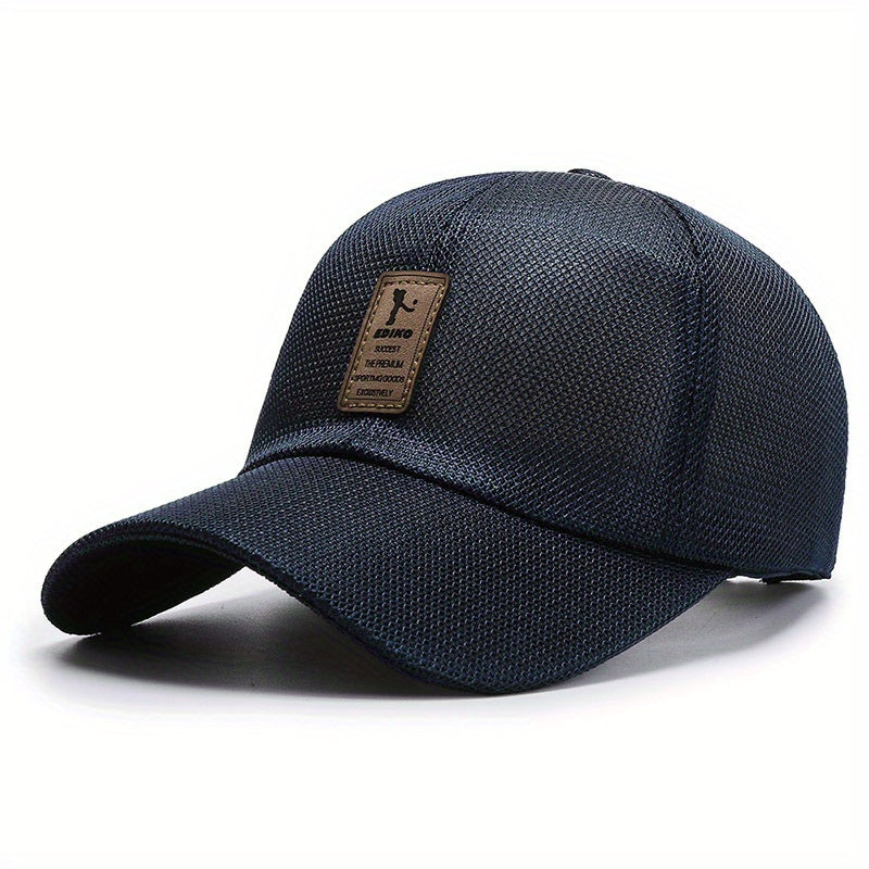 Men's Breathable Baseball Cap Sun Protection For Outdoor Sports