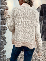 Casual Cardigan Women's Solid Long Sleeve Open Front Stretch Cardigan