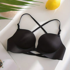 Front Buckle Push Up Bra Comfy & Breathable Women's Lingerie