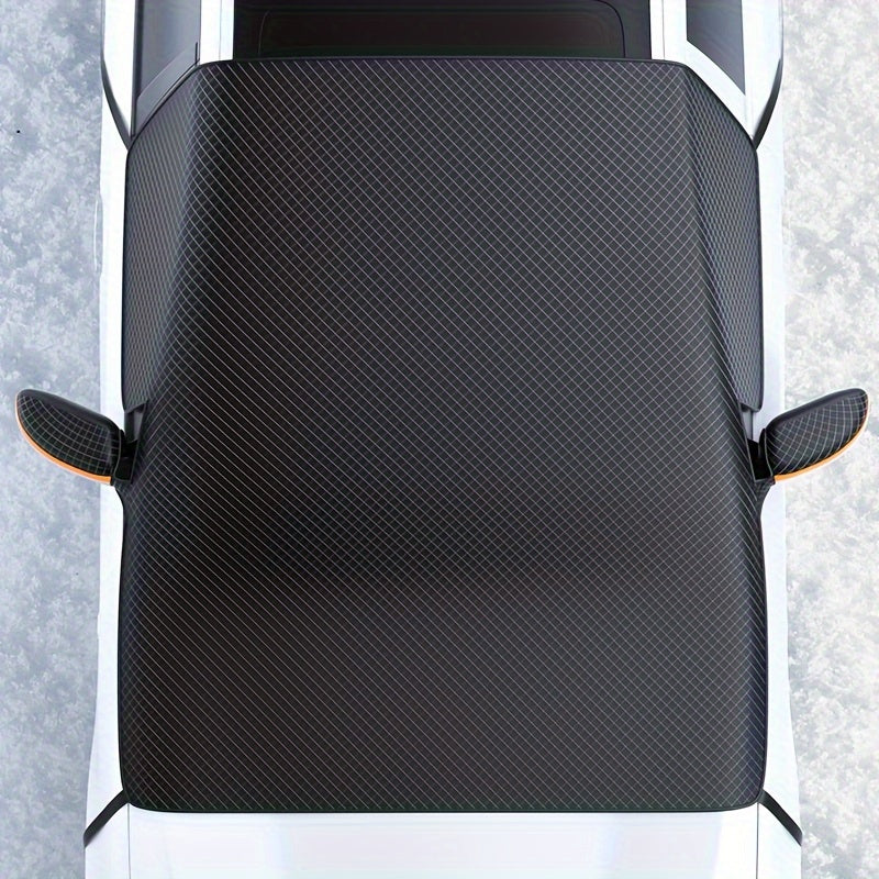 Winter Car Windshield Snow Cover - Magnetic Thick Oxford Cloth