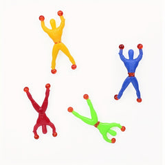 8pcs Wall Climbing Spiderman Toys Sticky Creative Holiday Party Supplies