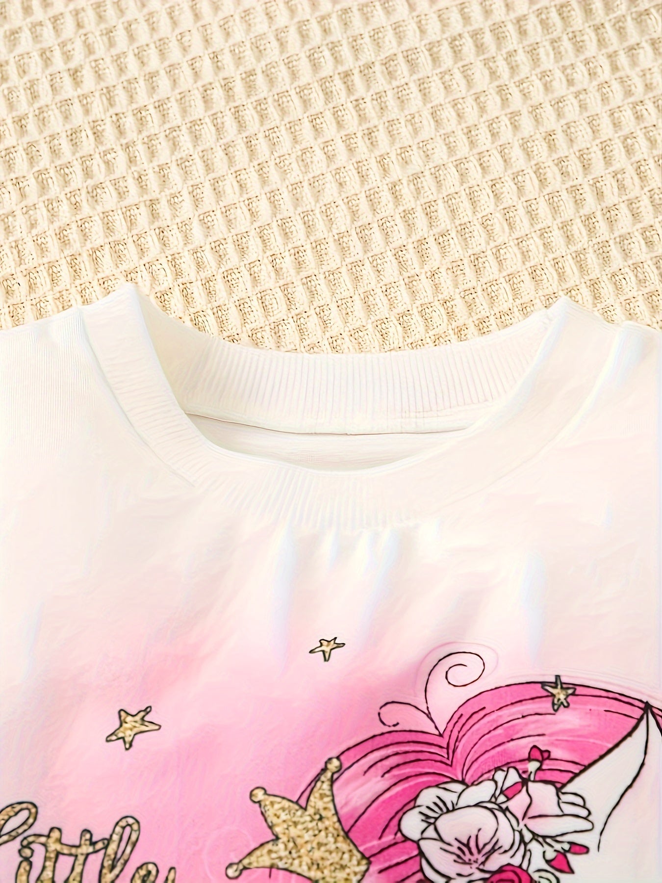 Girls Unicorn 2pcs Long Sleeve Set for Spring Fall