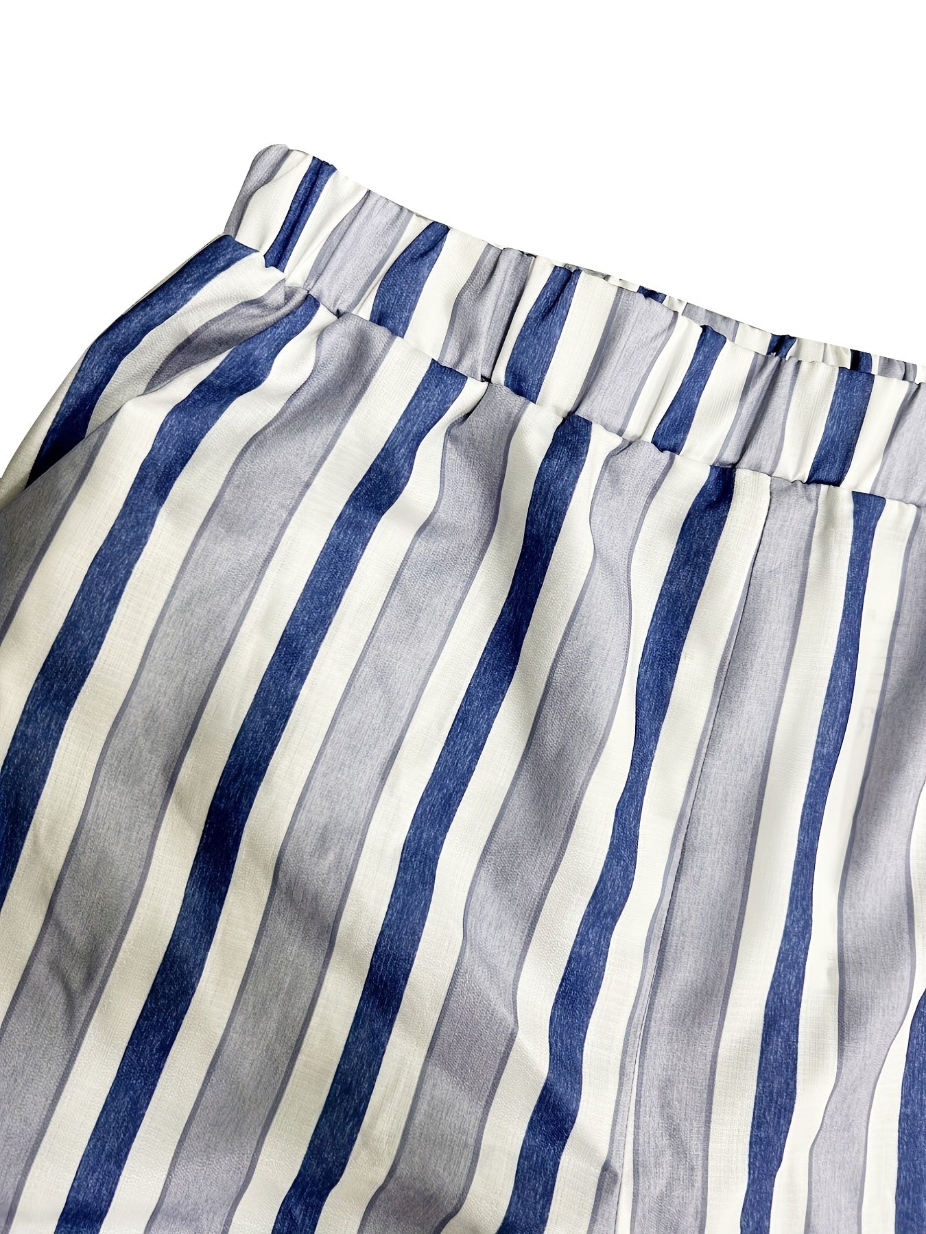 Striped Gym Fitness Pants Women's Athleisure