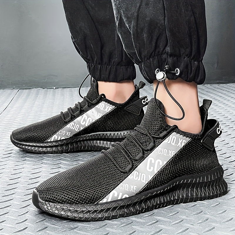 Men's Knitted Casual Shoes for Traveling Jogging