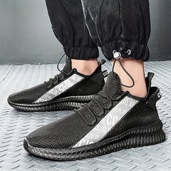 Men's Knitted Casual Shoes for Traveling Jogging