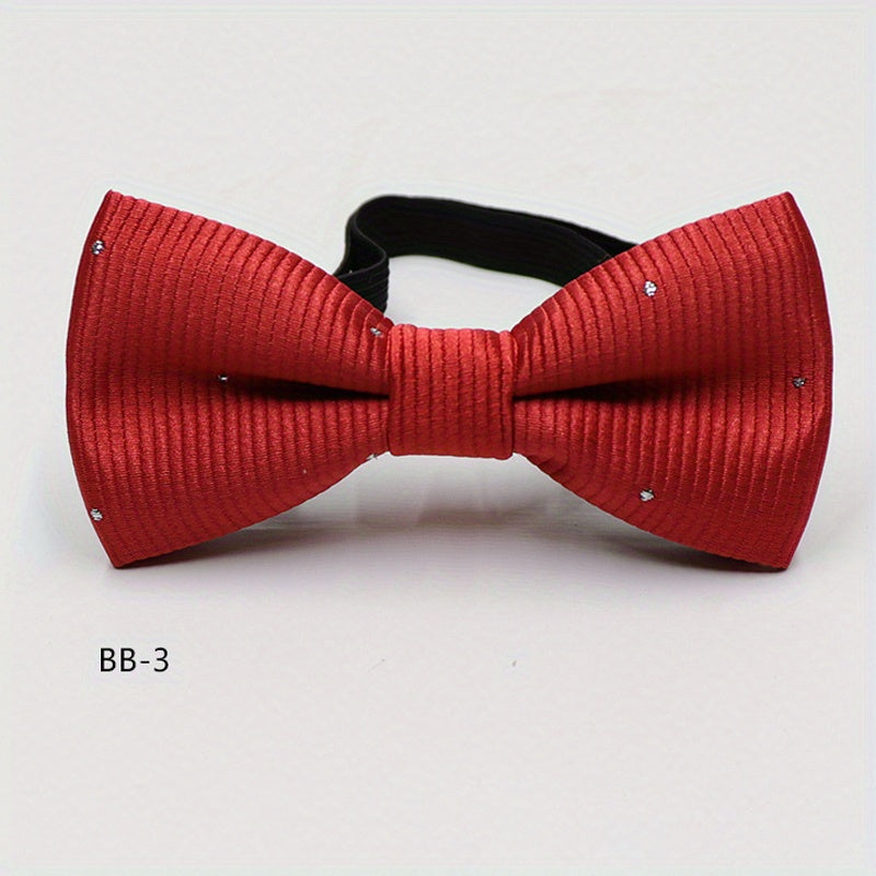 1pc Bow Ties Adjustable Tie Wedding Business Men's Accessories