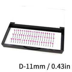 UV Fluorescent Pink Sequin False Eyelashes Masquerade Party Makeup