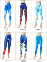 High Waist Yoga Pants Slim Fit Quick Drying Butt Lifting Yoga Leggings