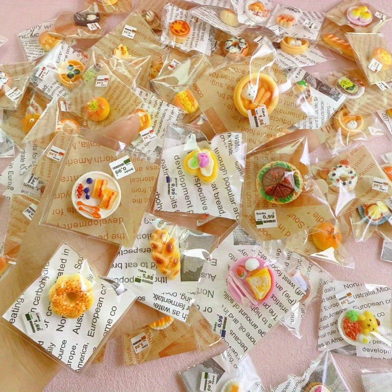 2 Mini Simulated Cakes Desserts Food Games DIY Matched
