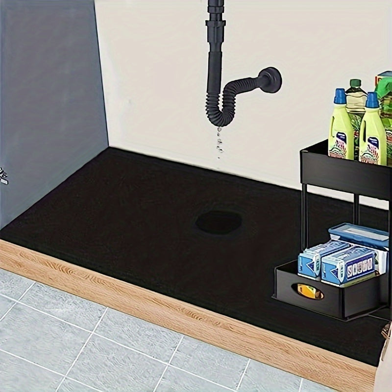 Waterproof Silicone Sink Liner Shelf Protector for Kitchen and Bathroom Cabinets