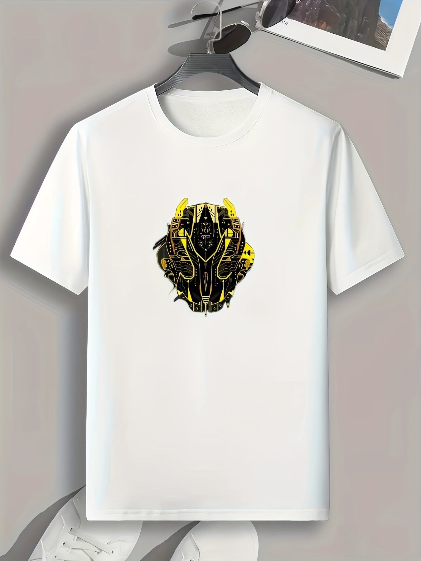 Pattern Men's Graphic T shirt Comfy Summer Tees Mens Clothing