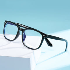 Unisex Square Non Prescription Eyeglasses Glasses