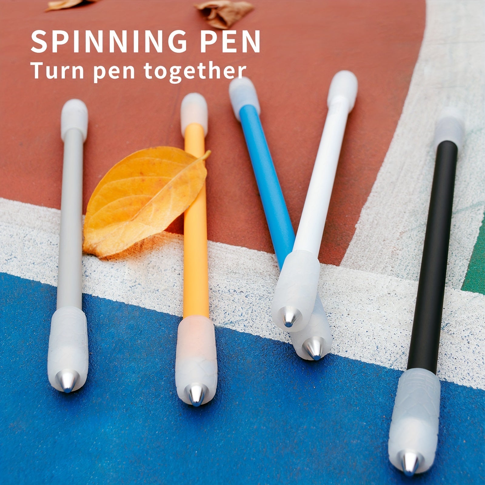 Non Writable Anti Drop Swivel Pen Dazzling Holder Alloy Tip