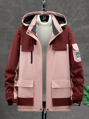 Women's Outdoor Fleece Lined Jacket with Hood