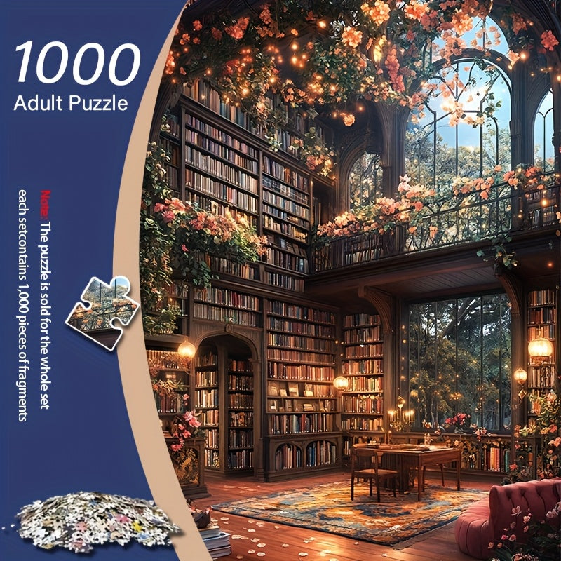 1000pcs High Difficulty Adult Puzzle Thick & Durable Cardboard