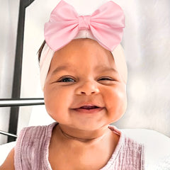 5pcs Bow Elastic Headband Hair Accessories for Baby Girls