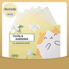 Green Tea Blotting Sheets Absorbing Paper 100 Pcs