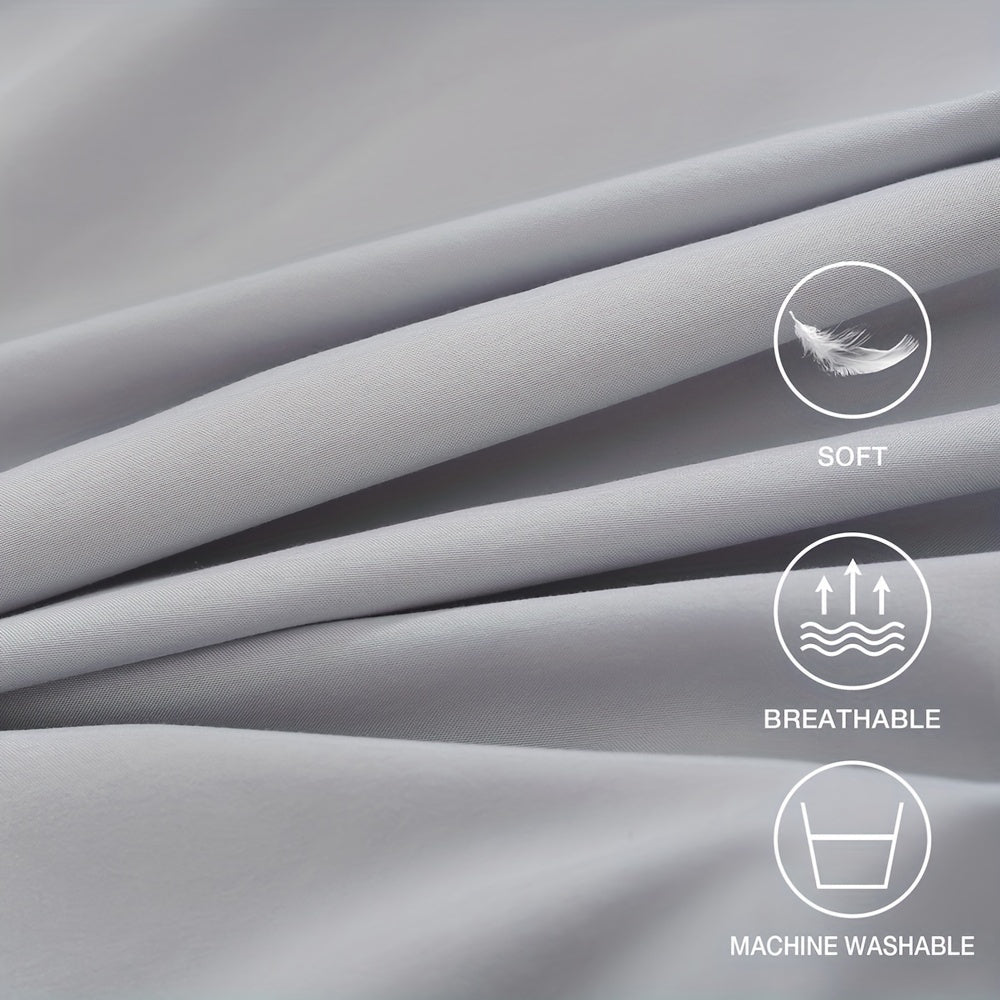 BEEWEED 4-Piece Microfiber Crib Sheets for Boys and Girls