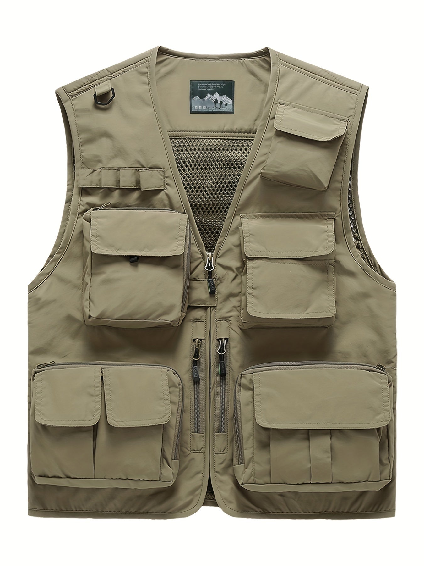 Mesh Vest with Pockets for Outdoor Activities