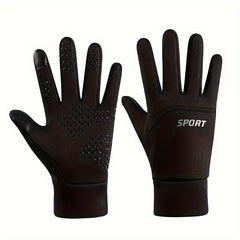 Windproof Warm Cycling Gloves Waterproof Touch Screen Gloves