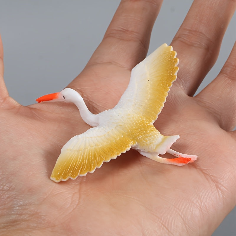 12pcs Bird Animal Model Toys Set for Christmas Halloween Birthday