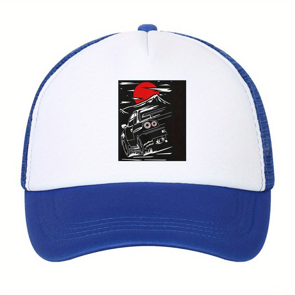 Unisex Mesh Sunshade Adjustable Baseball Cap Outdoor Sport