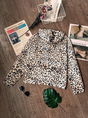 Girls' Animal Print Hooded Sweatshirt Pullovers Casual Hoodie Tops