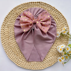 Soft Bow Hat for Newborns and Infants - Spring Summer Headband