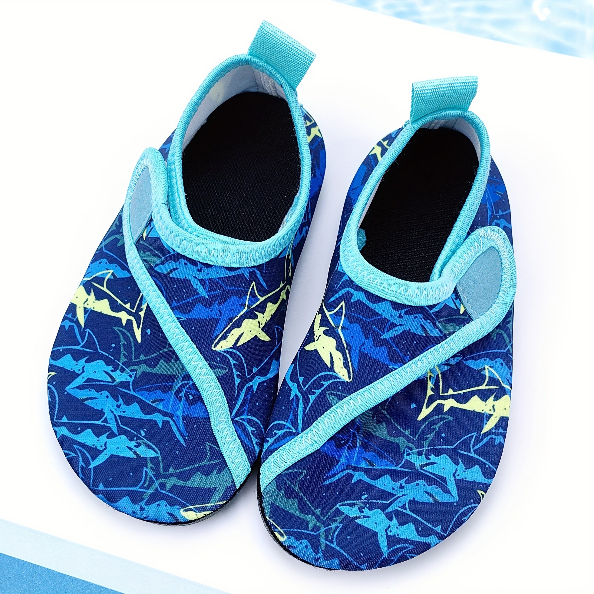 Boys Water Socks Quick Dry Non Slip Soft Shoes For Beach Swimming