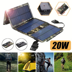 20W Solar Folding Bag Portable Solar Charging Board