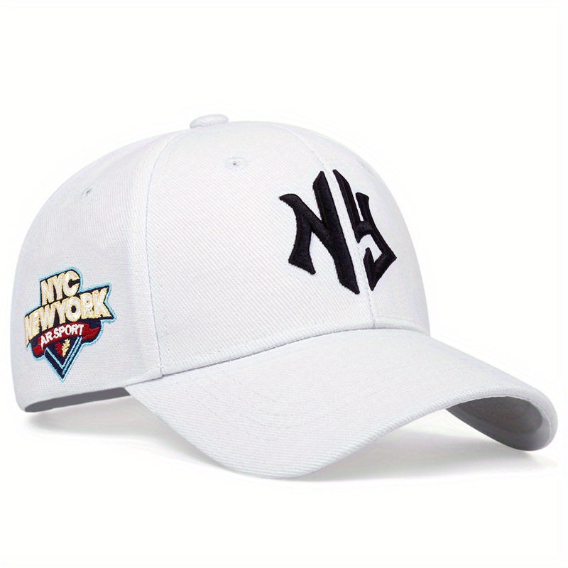 YORK Embroidery Baseball Cap Casual Adjustable Sun Hat Unisex Hip Hop Dad Hats