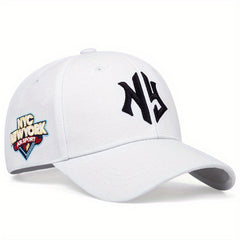 YORK Embroidery Baseball Cap Casual Adjustable Sun Hat Unisex Hip Hop Dad Hats