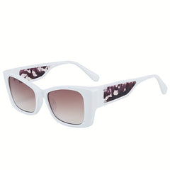 Y2K Square Sunglasses Retro Block Glasses UV400