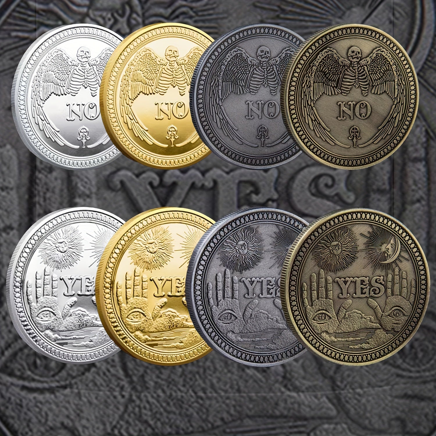 Lucky Coins Souvenirs Ornaments Room Decor Gifts Token Wishing Coins